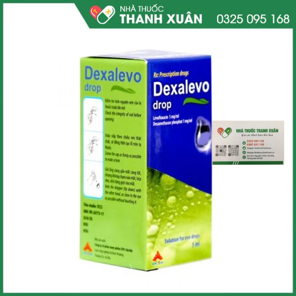 Dexalevo Drop - Thuốc điều trị nhiễm khuẩn mắt